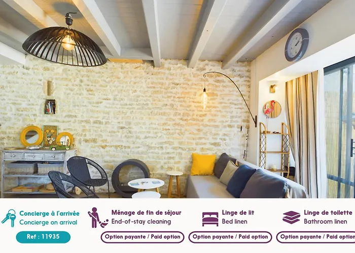 A 750m Des Plages, Jolie Maison Pour 4 * Saint-Clément-des-Baleines